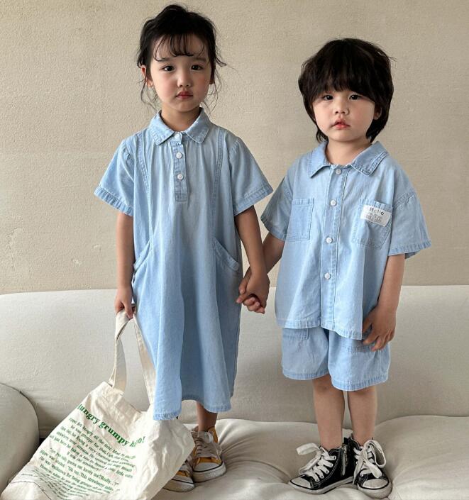 2023★春夏新作★韓国風子供服★トップス+ズボン★ワンピース★2色80-150CM