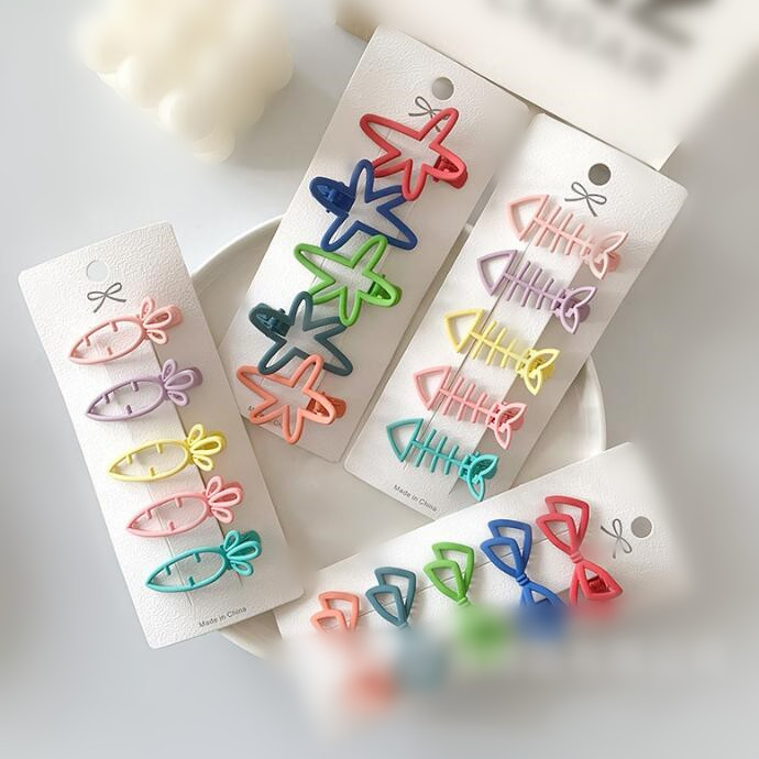 子供用★キッズ★髪飾り★まとめ髪用★ヘアアクセサリー★ヘアピン★5枚入り★多色