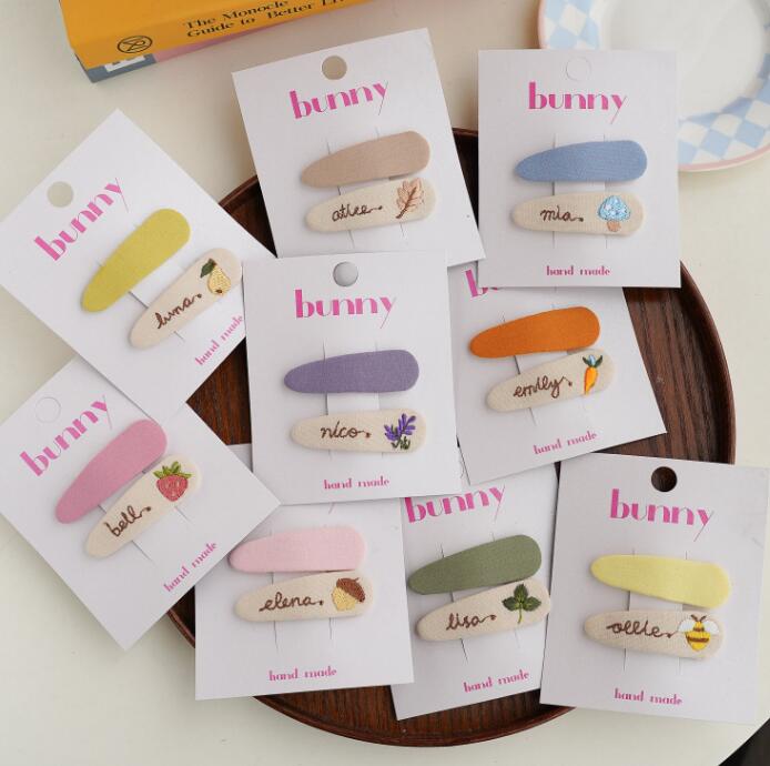 子供用★キッズ★髪飾り★まとめ髪用★ヘアアクセサリー★ヘアピン★2枚入り★多色