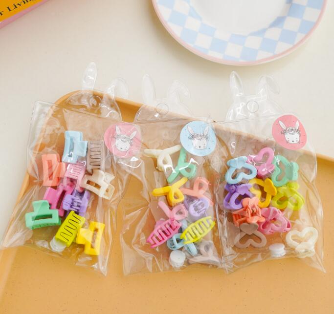 子供用★キッズ★髪飾り★まとめ髪用★ヘアアクセサリー★ヘアクリップ★10枚入り★多色