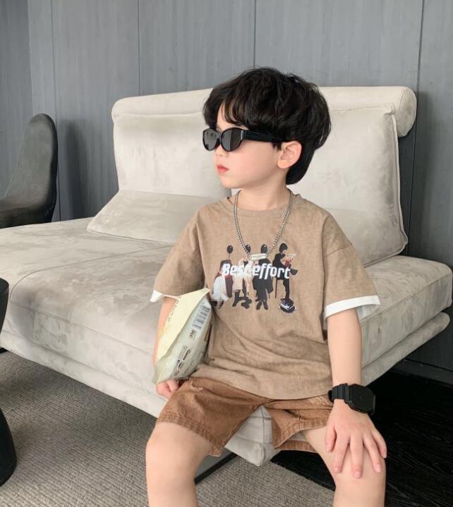2023★春夏新作★韓国風子供服★Tシャツ★90-150CM