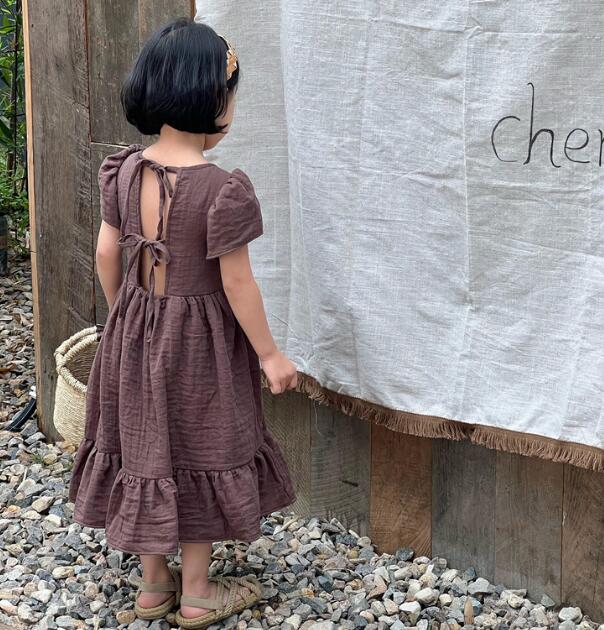 2023年新品★子供服　ワンピース★90-150cm★