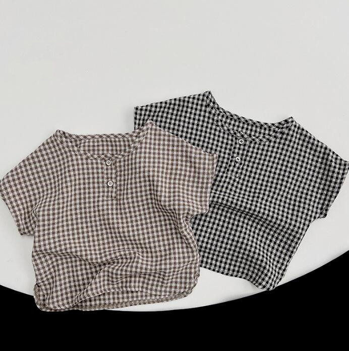 子供服★トップス★半袖シャツ★韓国風子供服★キッズ★男女兼用★2色★80-130CM