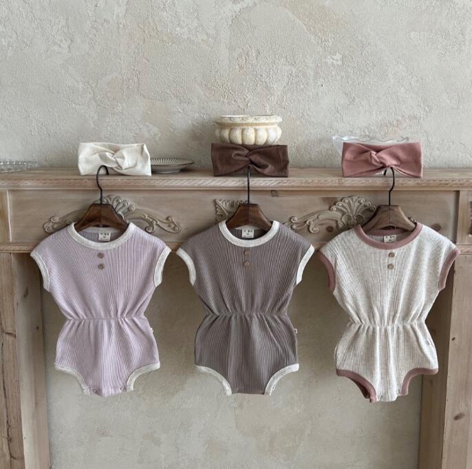 子供服★ロンパース★連体服★韓国風子供服★ベビー★部屋着★3色★66-90CM