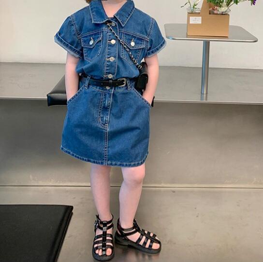 2023★春夏新作★韓国風子供服★ワンピース★7-15