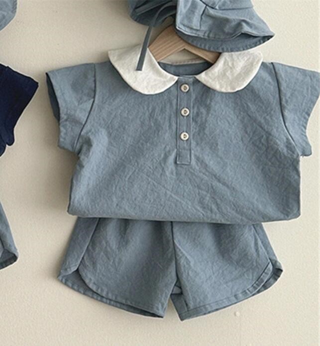 2023★春夏新作★韓国風子供服★トップス+ズボン2セット★2色70-120CM