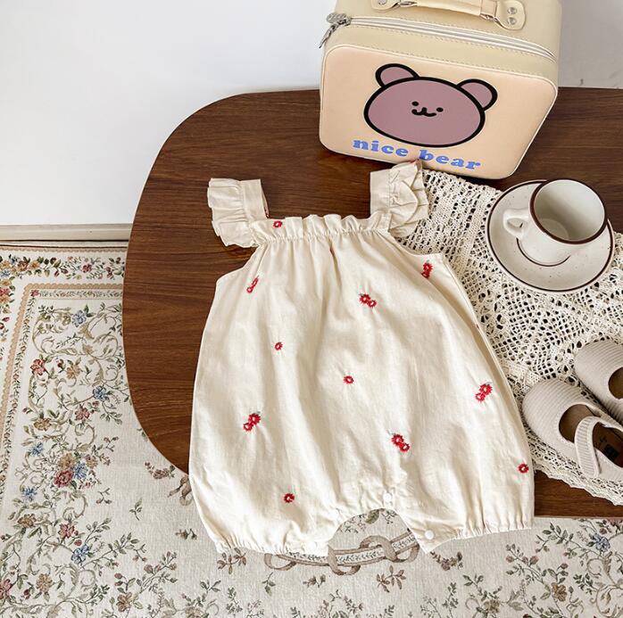 子供服★ロンパース★連体服★韓国風子供服★ベビー★ノースリーブ★66-90CM