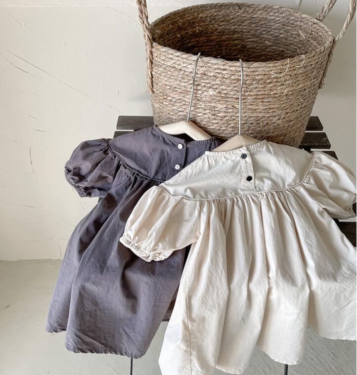 2023★春夏新作★韓国風子供服★ワンピース★2色80-130CM
