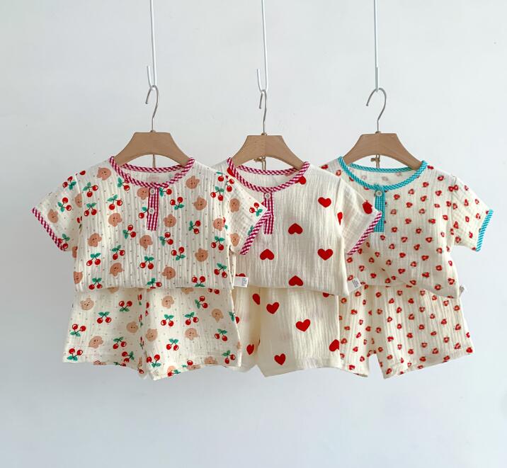 2023新品★子供服　トップス+ズボン　セット★73-100cm★5色