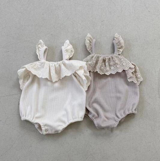 2023★春夏新作★韓国風ベビー服★ロンパース★2色66-90CM