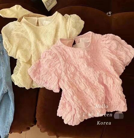 2023夏新品★子供服　トップス★80-130cm★2色