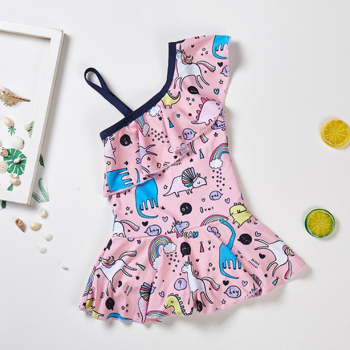 子供服★水着★連体服★キッズ女の子★韓国子供服★可愛い★袖なし★S-3XL