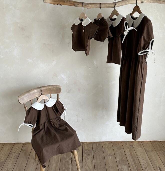 2023★春夏新作★韓国風子供服★ワンピース★2色80-130CM