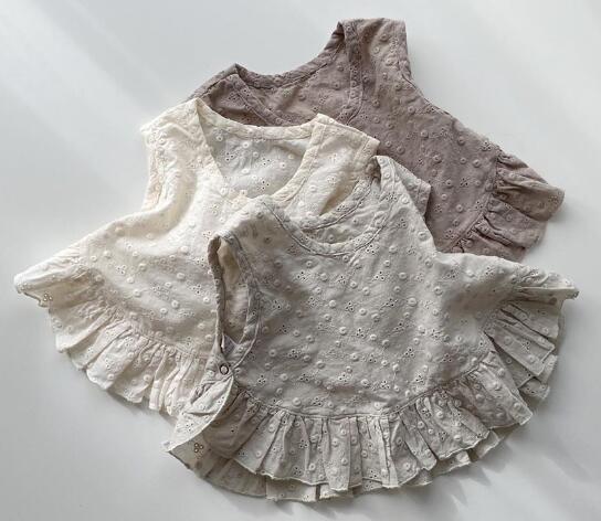 2023★春夏新作★韓国風ベビー服★トップス+ズボン+帽子★3色66-90CM