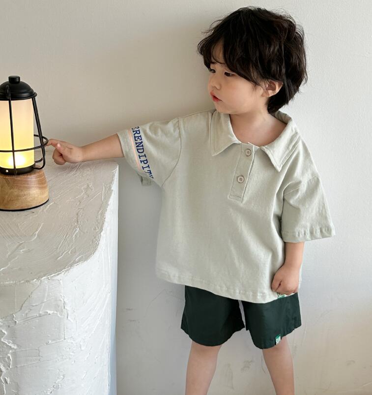 子供服★トップス+パンツ★セットアップ★キッズ男の子★韓国風子供服★格好いい★80-150CM