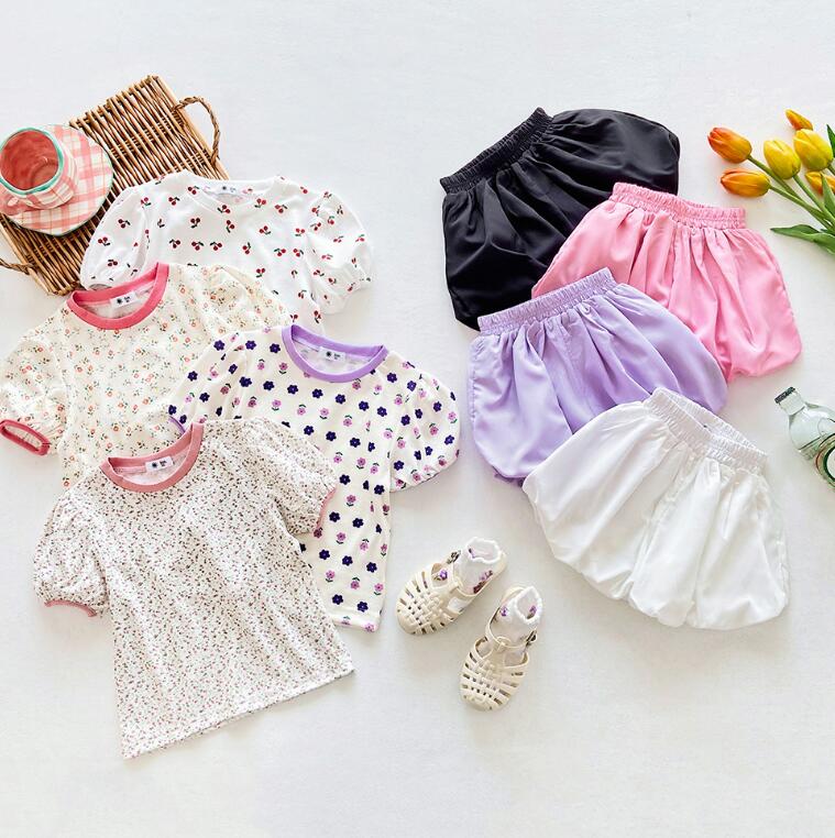 子供服★トップス+パンツ★セットアップ★韓国風子供服★キッズ女の子★可愛い★4色★90-140CM