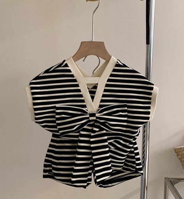 2023★春夏新作★韓国風子供服★トップス+ズボン2セット★90-140CM