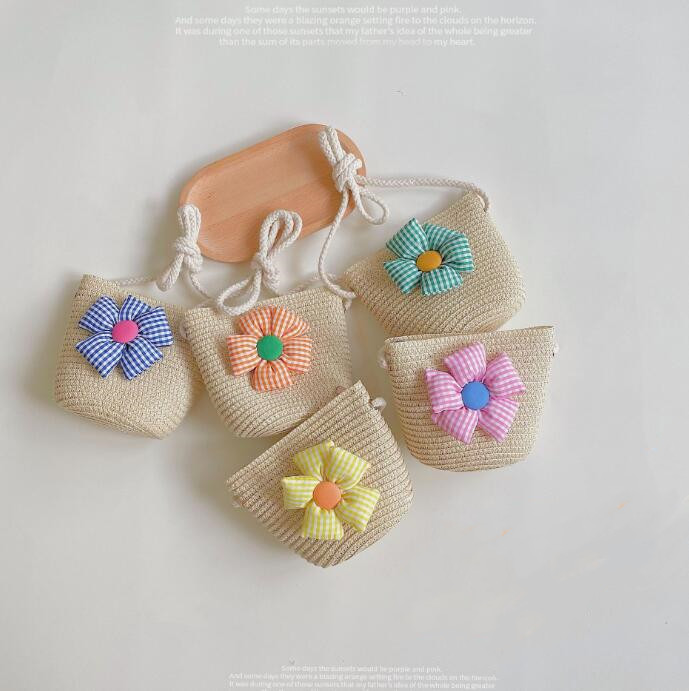 バッグ★ショルダーバッグ★ミニバッグ★かごバッグ★子供用★キッズ★韓国風★5色