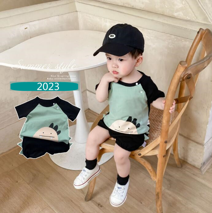 子供服★トップス+パンツ★韓国風子供服★ベビー★格好いい★66-90CM