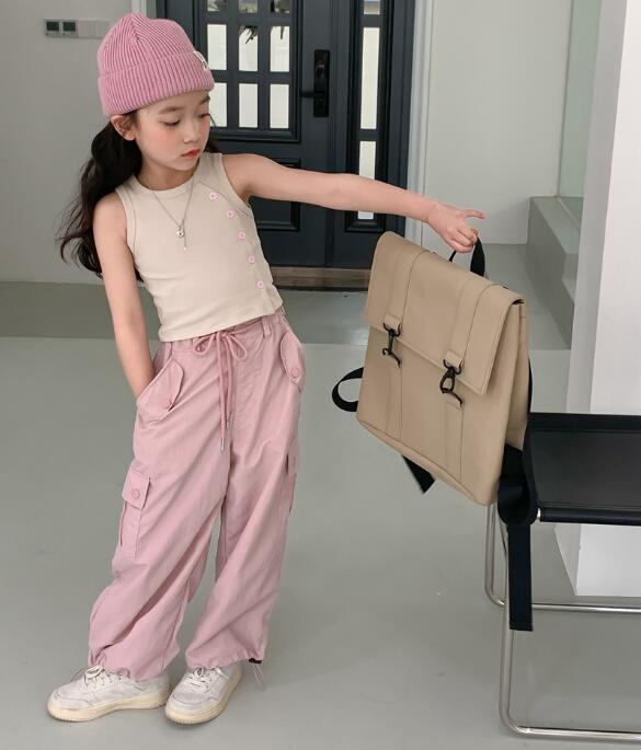 2023★春夏新作★韓国風子供服★Tシャツ★ズボン★分けて販売★100-160CM