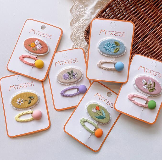 髪飾り★まとめ髪用★ヘアアクセサリー★子供用★キッズ女の子★ヘアピン★2枚入り★多色