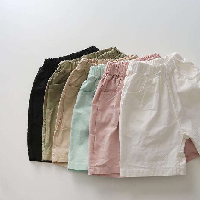 子供服★ボトムス★ハーフパンツ★韓国風子供服★キッズ★男女兼用★6色★80-130CM
