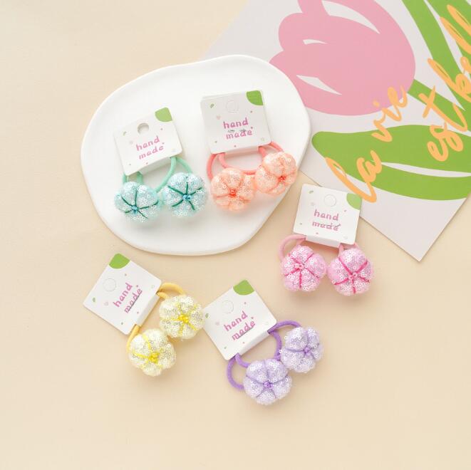 髪飾り★まとめ髪用★ヘアアクセサリー★子供用★キッズ女の子★ヘアゴム★可愛い★多色