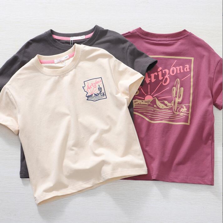 2023★春夏新作★韓国風子供服★Tシャツ★3色110-160CM