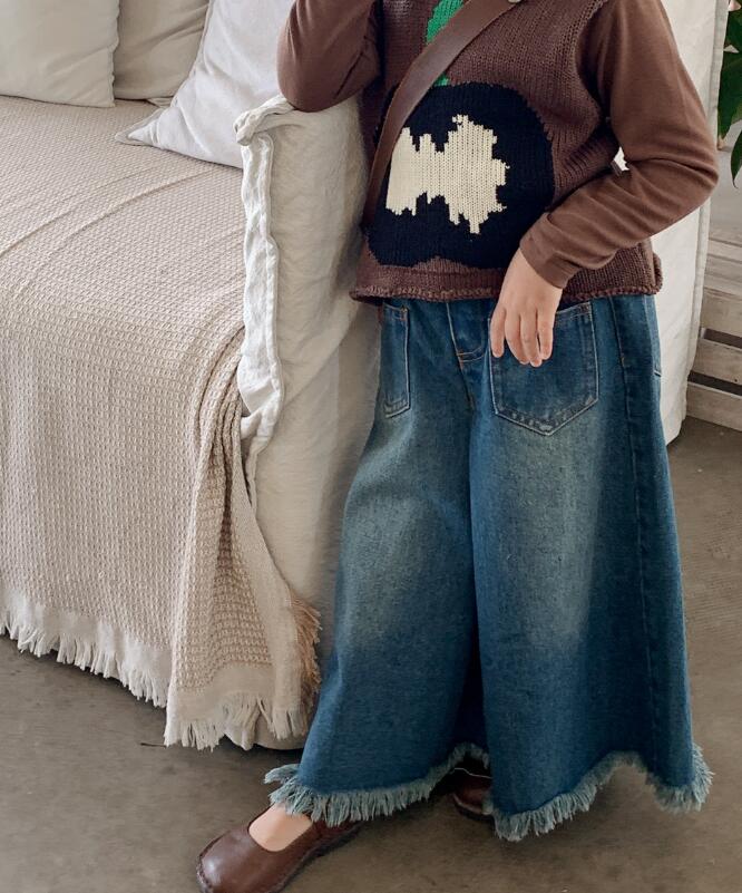 2023新品★子供服　デニムズボン★90-140cm★