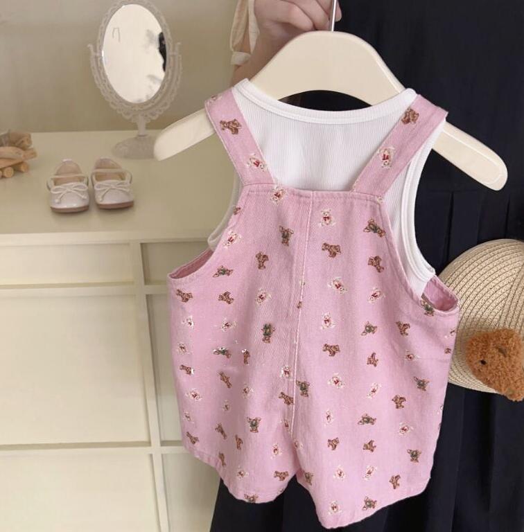 2023★春夏新作★韓国風子供服★ベスト★サロペット★80-130CM