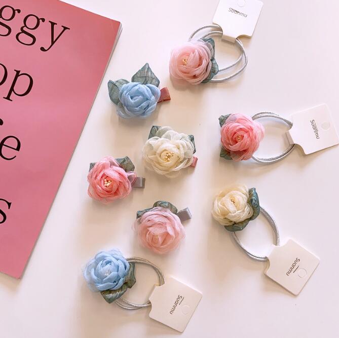 髪飾り★まとめ髪用★ヘアアクセサリー★子供用★キッズ女の子★ヘアピン/ヘアゴム★多色