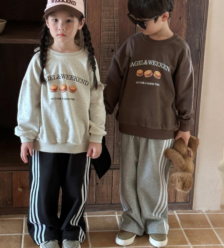 2023★春秋新作★韓国風子供服★スウェット★2色90-140CM