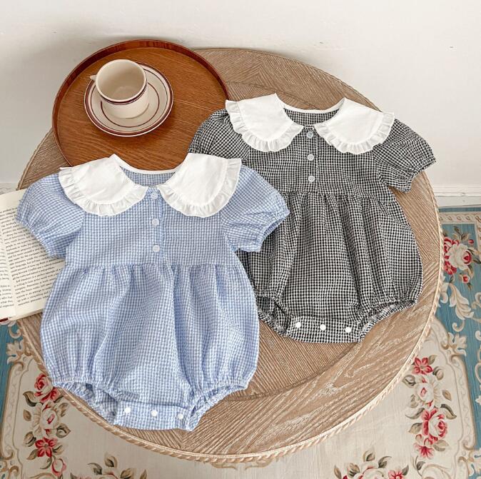 子供服★ロンパース★連体服★韓国風子供服★ベビー★半袖★可愛い★2色★66-100CM