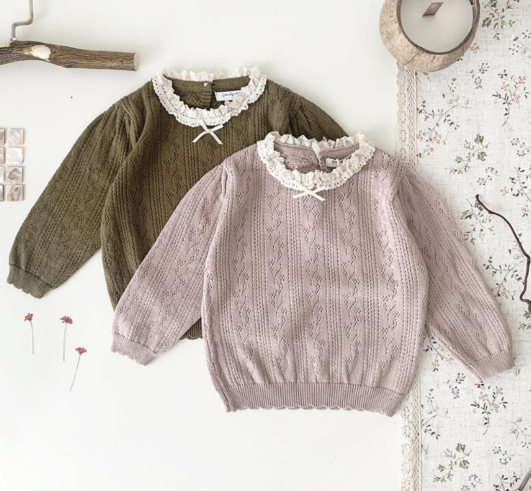 2023新作Cu★子供服　ニット　セーター★73-110cm★2色