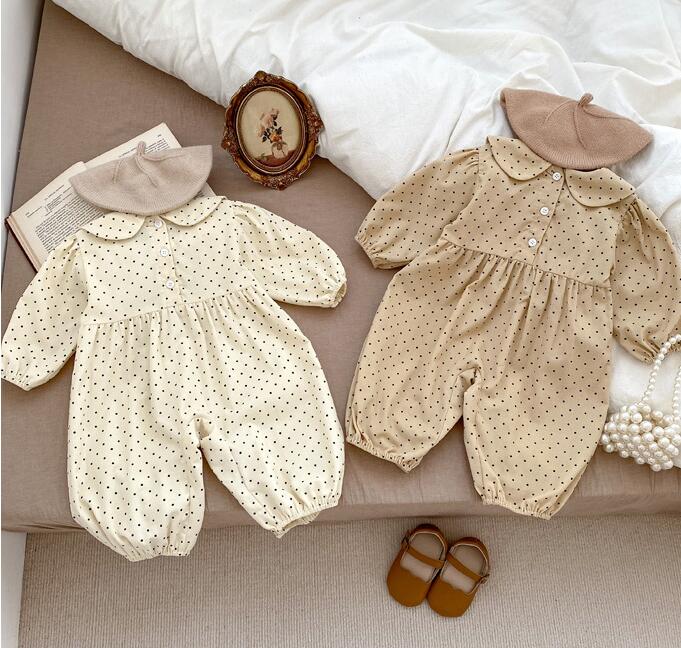 2023秋新品★ベビー服★コールテン連体服★66-90cm★2色