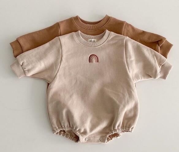 2023★春秋新作★韓国風子供服★ロンパース★2色66-90CM