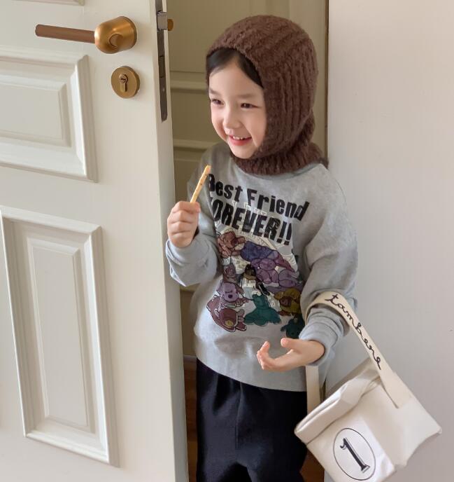 2023★春秋新作★韓国風子供服★スウェット★90-140CM