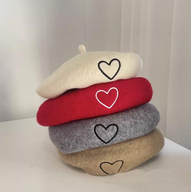 2023年秋新作★キッズ用★帽子★ベレー帽★6色★