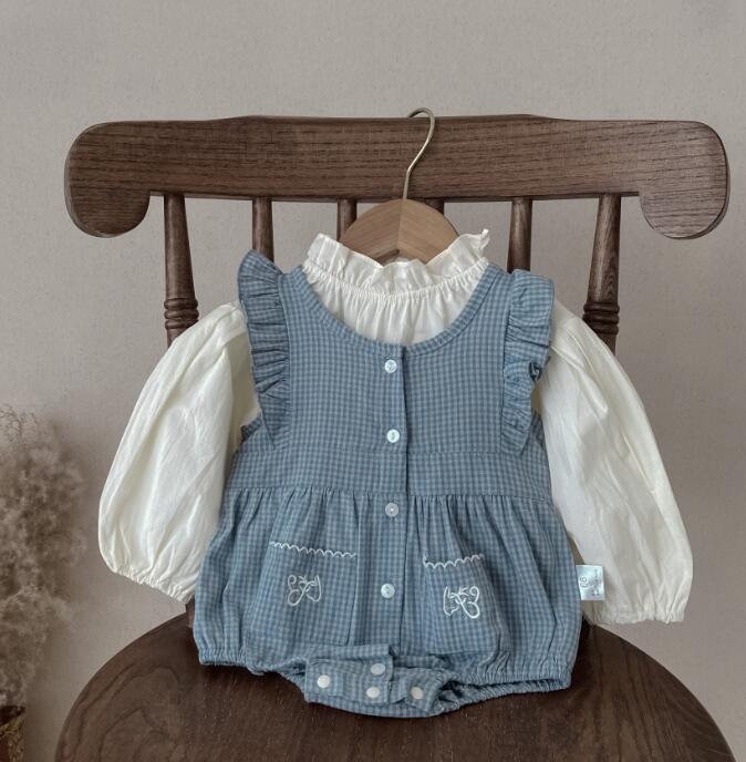 2023秋新作★ベビー服★トップス&トンパース分けて★66-90cm★