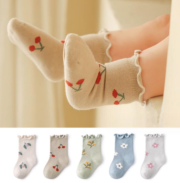 2023★子供靴下★ソックス★ストッキング★1セット=5点★XS-L