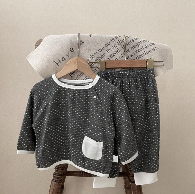 子供服★トップス+ズボン★セットアップ★長袖★韓国風子供服★ベビー★男女兼用★66-90CM