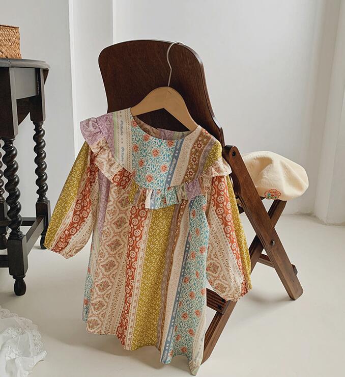 2023新品★子供服　ワンピース★90-140cm★