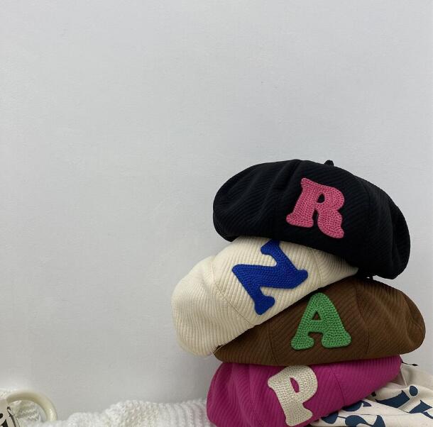 子供用★帽子★ベレー帽★キッズ★カジュアル★可愛い★男女兼用★4色