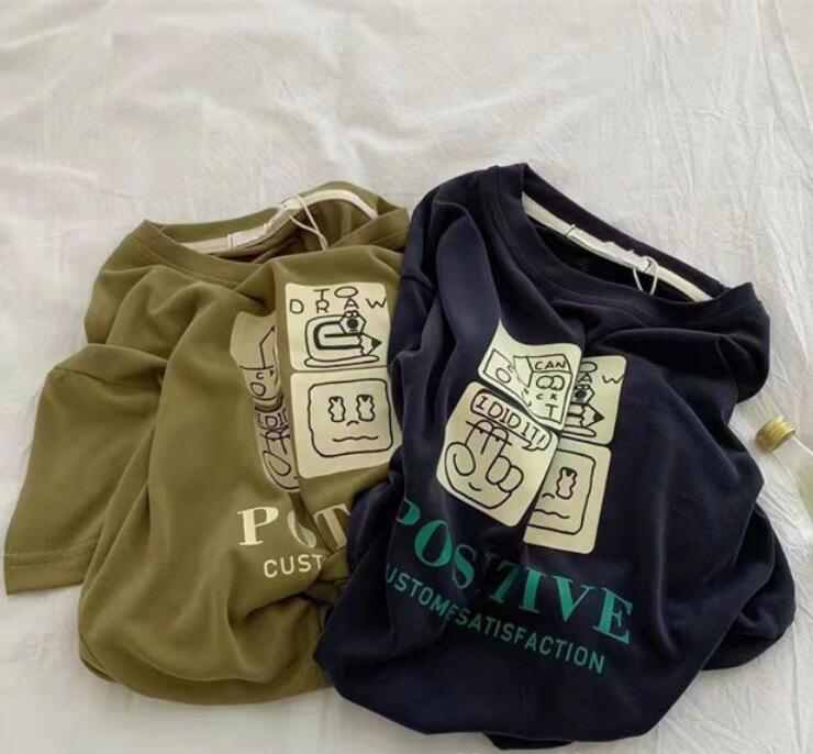 2023★春夏新作★韓国風子供服★Tシャツ★2色100-150CM
