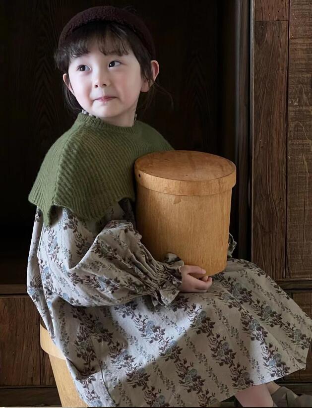 2023新品★子供服　ニット襟&ワンピースト分けて販売★90-140cm★