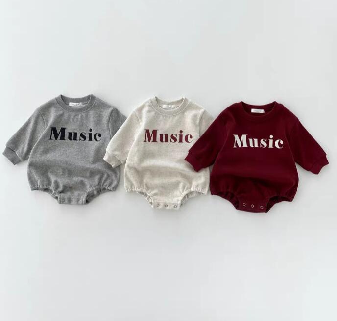 2023★春秋新作★韓国風子供服★ロンパース★3色66-90CM