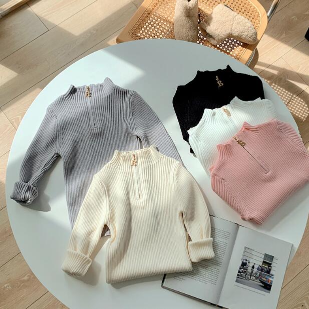 「2023秋冬」★子供服★セーター★トップス★長袖★キッズ女の子★ニット服★5色★110-150CM