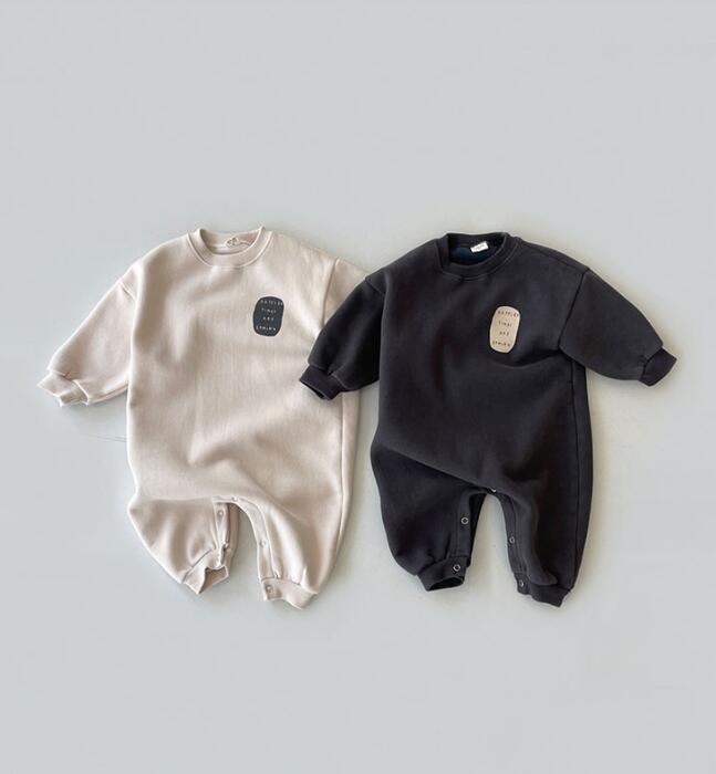 2023★春秋新作★韓国風子供服★ロンパース★2色66-100CM