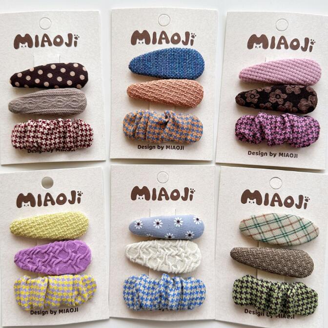 髪飾り★まとめ髪用★ヘアアクセサリー★子供用★キッズ★ヘアピン★3枚入り★可愛い★多色