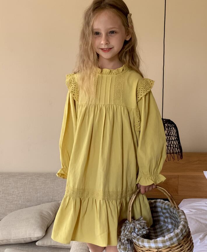 2023★春秋新作★韓国風子供服★ワンピース★90-140CM